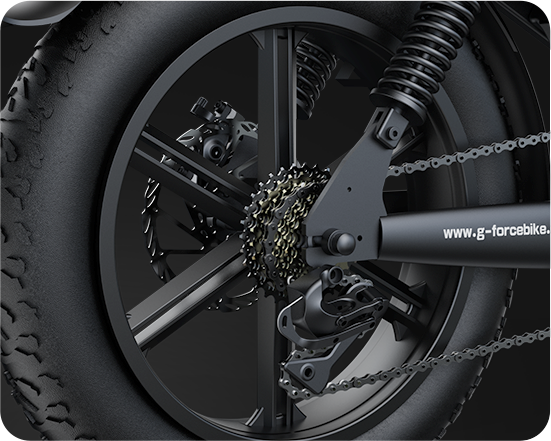 All-terrain Wide Tire Motorcycle Style Citycoco